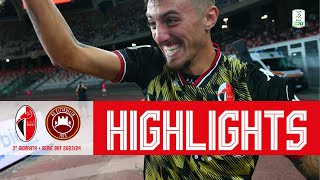 BariCittadella 11  Serie BKT Highlights 202324 [upl. by Ysirhc37]