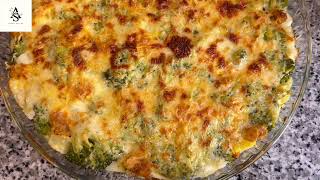 كراطان البطاطس والبروكولي Gratin pomme de terre brocolis facile et rapide [upl. by Terry]