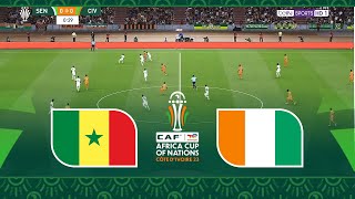 SENEGAL vs IVORY COAST 45 CAF AFCON 2024  Full Match [upl. by Aihsoj301]