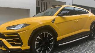 Lamborghini Urus  Season Car and Chauffeur Hire [upl. by Atenaz]