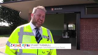 The ReOpening Of The Pedestrian Cycle Tyne Tunnel [upl. by Emelina]