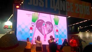 Juste dance 2018 Hatsune Miku Love ward Japan Expo 2017 [upl. by Clementine262]