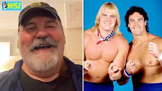 Barry Windham on Teaming with Mike Rotunda in the WWF US Express [upl. by Halley]