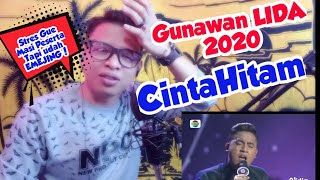 REACTION GUNAWAN LIDA CINTA HITAM  Maluku Utara  LIda 2020 [upl. by Aidualk]