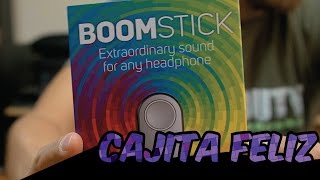 BoomStick Unboxing amplificador de audio Cajita Feliz Habacuc [upl. by Enrobyalc]