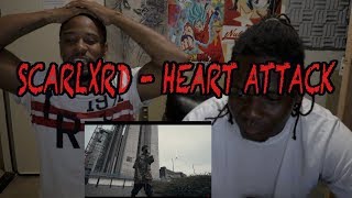 scarlxrd  HEART ATTACK Prod JVCXB  REACTION [upl. by Maillliw38]