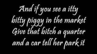 LYRICS  Itty Bitty Piggy Donk Remix  Nicki Minaj [upl. by Agueda]