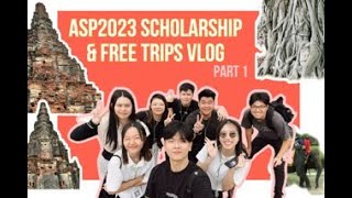 “Free Trips by ASP 2023 Scholarship Vlog 🚌” [upl. by Fiora]