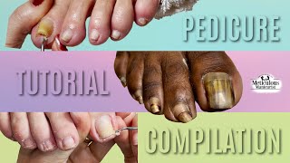 Pedicure Tutorial Compilation May 2022 [upl. by Nonna]