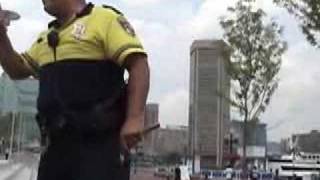 Baltimore cops VS skateboarder [upl. by Plunkett]