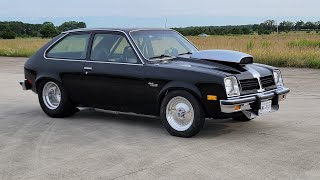 1976 Chevrolet Chevette Pro Street For Sale421 Dart BlockTH40013X31 Rear Tires31 Spline Axles [upl. by Lipski]