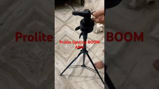 Prolite Photography Lighting Boom Stand Kit  Boom Grip Boom Arm Light Stand 9ft Empty Sandbags [upl. by Nonnaehr548]