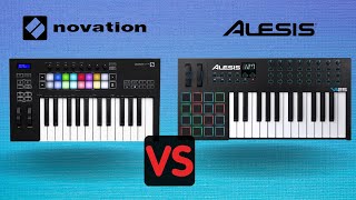 🎹 Novation Launchkey 25 VS Alesis VI25  ¿Mejor Controlador MIDI [upl. by Meggy]