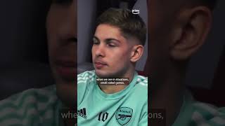 Emile Smith Rowe speaks with Arsenal’s assistant manager on how to improve his game 🧠 [upl. by Fredek826]