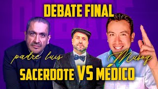 CANDENTE DEBATE DE SACERDOTE VS MÉDICO ATEO MÍRALO HASTA EL FINAL [upl. by Naryt245]