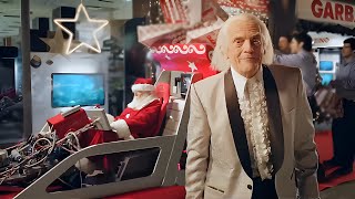 Christopher Lloyd jako Doktor Emmett Brown w świątecznej reklamie Garbarino 2011 [upl. by Nnybor]