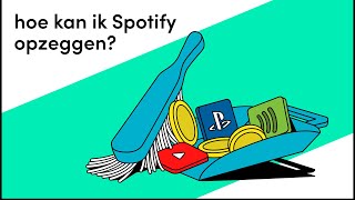 Hoe kan ik Spotify opzeggen [upl. by Adneram824]