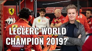 CAN LECLERC BEAT VETTEL amp HAMILTON TO BECOME CHAMPION  NICO ROSBERG  F1 RACE ANALYSIS [upl. by Nytsyrk]