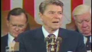 President Ronald Reagan  Speech on the Geneva Summit [upl. by Alpheus]