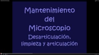 Mantenimiento Microscopios  Parque Explora [upl. by Aiclef]