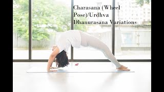 Chakrasana Urdhva Dhanurasana  Wheel Pose  Superyogis [upl. by Idnir897]