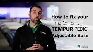 How To Fix Your TempurPedic Adjustable Base [upl. by Dougie]