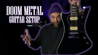 How To Setup Your Guitar For Doom Metal And Low Tunings [upl. by Clarissa]