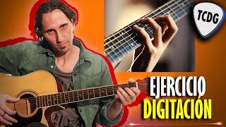 Excelente Ejercicio de Digitación para Guitarra Acústica TCDG [upl. by Areem]