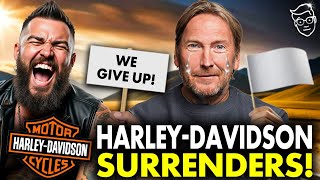 VICTORY Harley Davidson SURRENDERS and APOLOGIZES for WOKE Activism ENDS DEI after Biker Boycott [upl. by Esened]