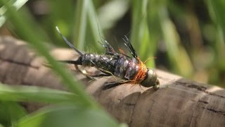 Rowley Stone  1 Stonefly Pattern  Fly Tying Video [upl. by Rubbico]