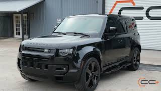 2024 LAND ROVER DEFENDER 110 V8 P525  Paint Protection Film amp Ceramic Coating  Austin Texas [upl. by Cirone487]