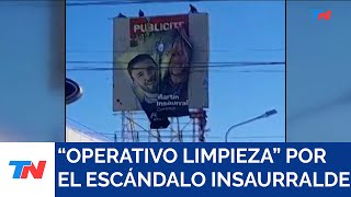 LOMAS DE ZAMORA quotOperativo limpiezaquot tras el escándalo de Insaurralde [upl. by Groscr]