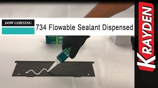 Dowsil 734 Flowable Sealant Dispensed [upl. by Way857]