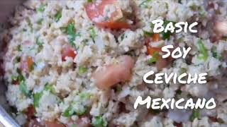 Basic Vegan Ceviche Recipe [upl. by Doniv]