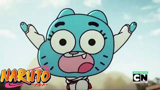 Cartoons and Anime Portrayed by The Amazing World of Gumball [upl. by Dnomhcir58]