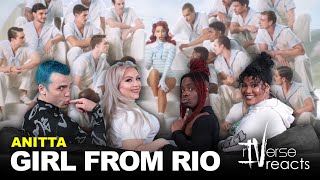 rIVerse Reacts Girl From Rio by Anitta  MV Reaction [upl. by Keiryt]