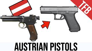 From Steyr to Glock Austrias Military Pistol History [upl. by Goldin]