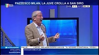 Milan Juve 4  2 con Tiziano Crudeli [upl. by Johiah]