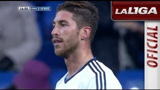 Expulsión de Sergio Ramos por doble tarjeta amarilla  HD [upl. by Nanice275]