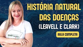 História Natural das Doenças Leavell e Clark  Epidemiologia Profa Juliana Mello [upl. by Yrohcaz]