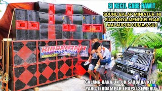 Kecil kecil cabe rawit sound balap miniatur ini tampil horreg untuk menggalang dana peduli semeru [upl. by Eynobe]