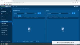 ZKBio CVSecurity Tutorial  How to Set Global Anti Passback [upl. by Brenner]