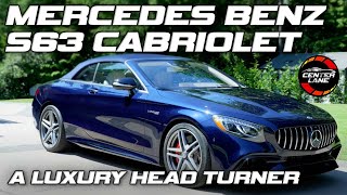 Mercedes Benz S63 Cabriolet  A Luxury Head Turner [upl. by Aihsenod]