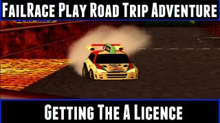 FailRace Play Road Trip Adventure Getting The A Licence [upl. by Tevlev976]