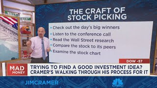 Wait for a pullback for a buying opportunity says Jim Cramer on how to pick individual stocks [upl. by Andros]