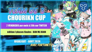 BEST OF Chourikn Cup I phases finales en team de 3  aout 2024 Epic Seven [upl. by Airtina192]