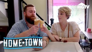 Downtown Laurel Tour  Home Town  HGTV [upl. by Linzy]