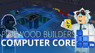 PineWood Builders Computer Core  Core Freezedown [upl. by Ecirtahs862]