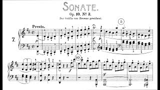 Beethoven Sonata No7 in D Major Op10 No3 Lortie Jando [upl. by Drofxer902]