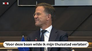 Rutte geïnstalleerd als nieuwe secretarisgeneraal van de NAVO [upl. by Hnad]